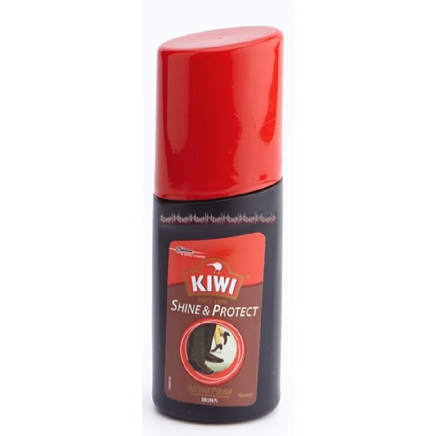 Kiwi Wax 30ml Rich Shine And Protect Brown Black 30 ml Semir Sepatu Intstan Coklat Hitam