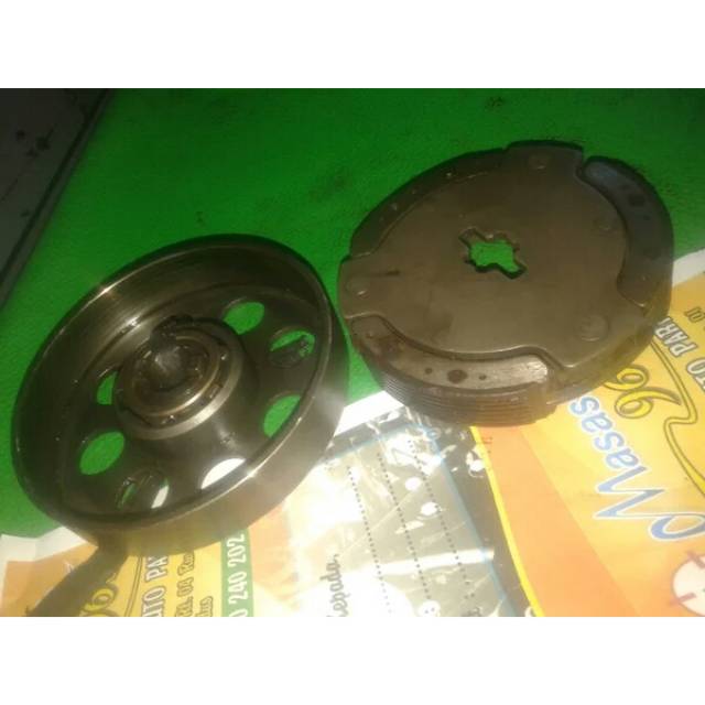 Rumah ganda kampas ganda suzuki TORNADO..RC..BRAVO..KRISTAL..komplit siap pasang