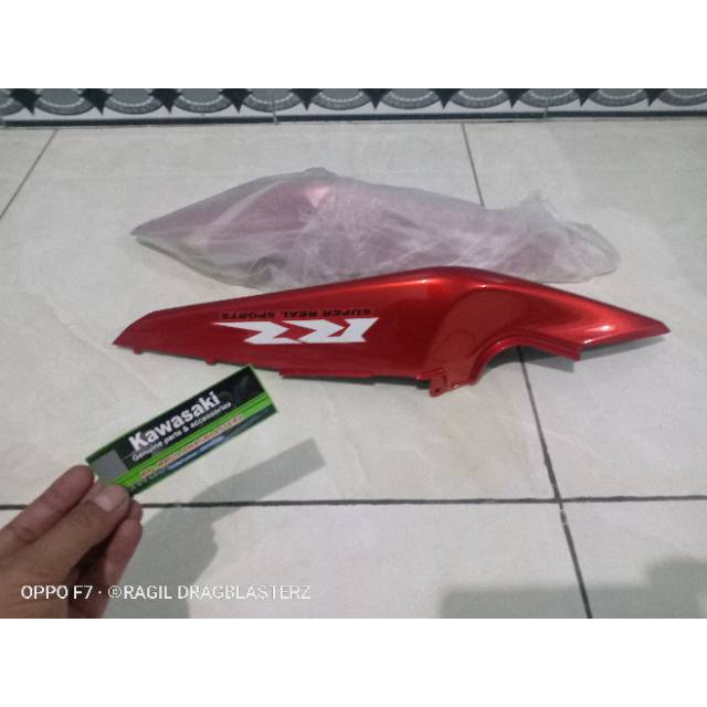 Cover body belakang new ninja rr SE orange 2015 original