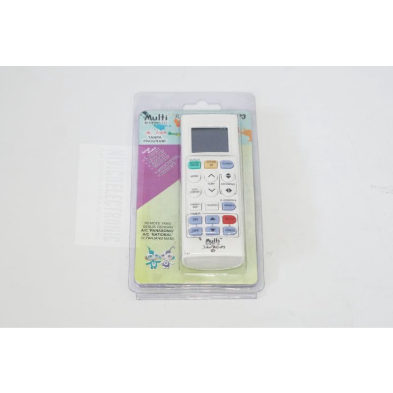 Remot AC JOKER PANASONIC NATIONAL P3