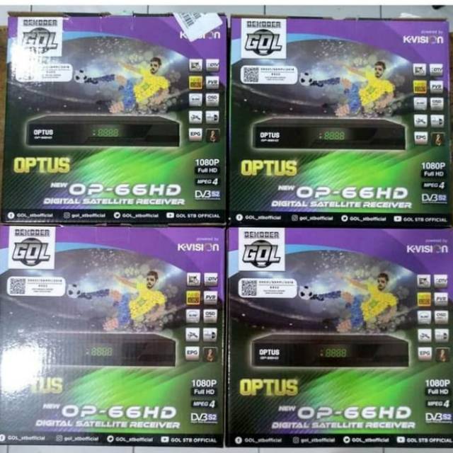 Receiver Parabola Optus New OP 66 HD Bisa Buka MNC Group