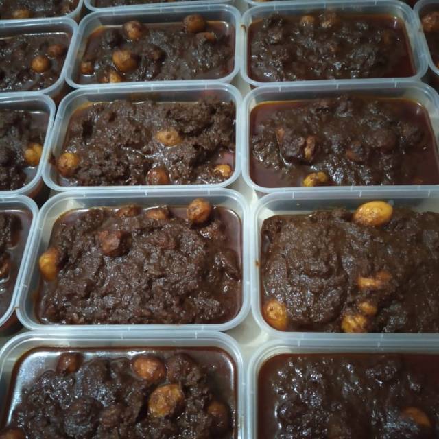 

Rendang Daging padang Enak Halal Lauk Matang Sehat Praktis Siap Makan