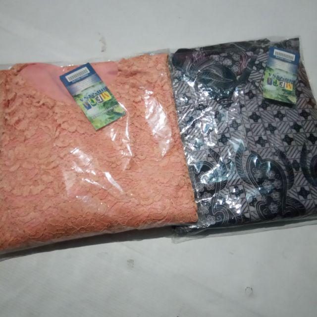 Syafin Batik - Promo Batik Couple Setelan Kebaya Modern Brokat Tile Set Best Seller Couple Anjani