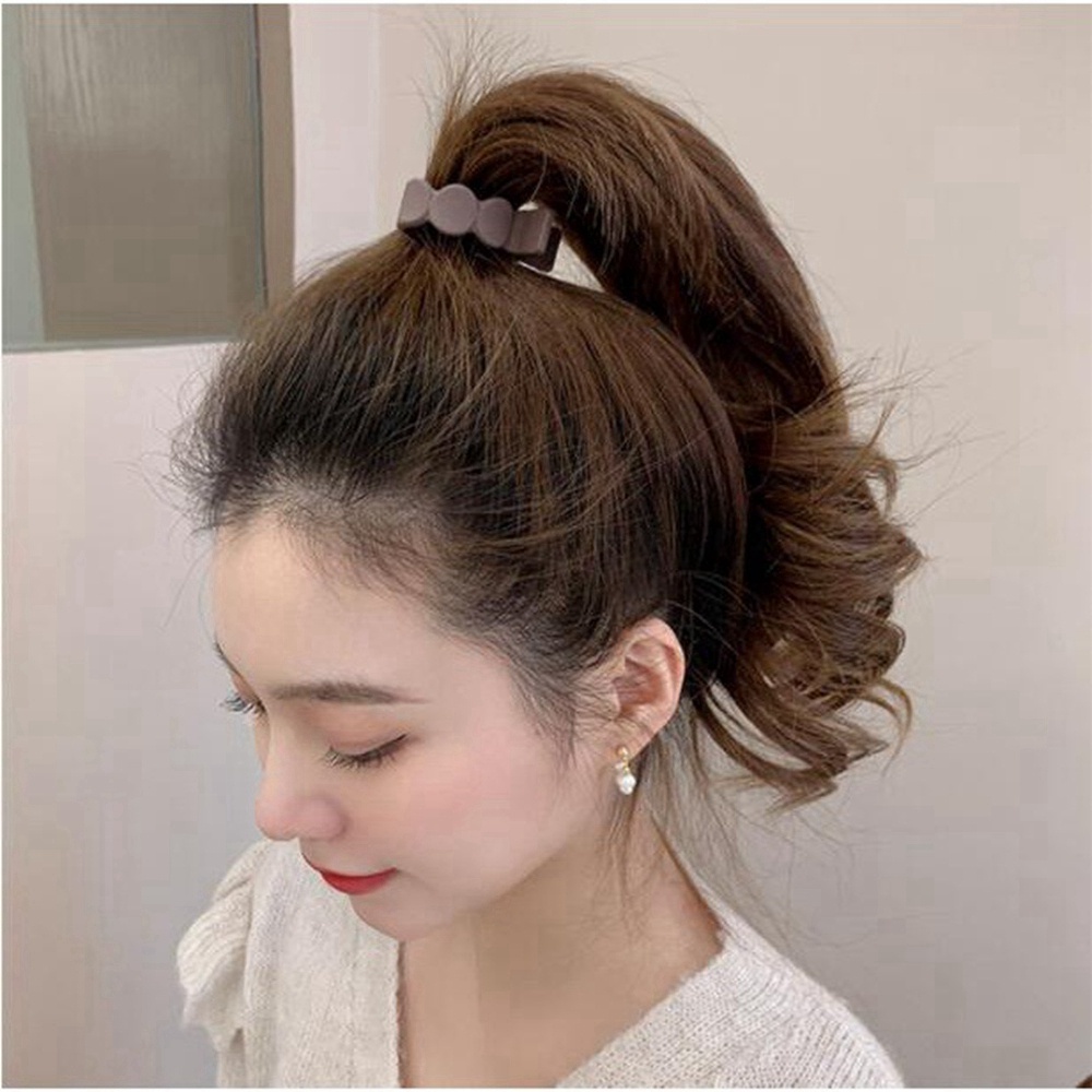 【COD Tangding】Jepit Rambut Ponytail Ukuran Kecil Gaya Korea Untuk Wanita