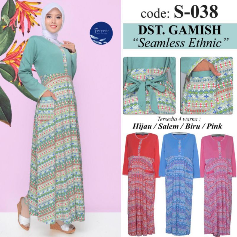 Daster Panjang Babydoll Gamis Forever Sweet White Lily Anne Claire