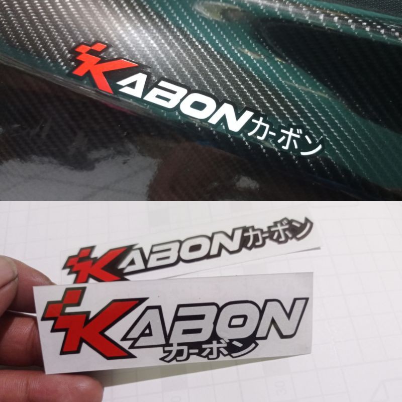 STICKER KABON CUTTING