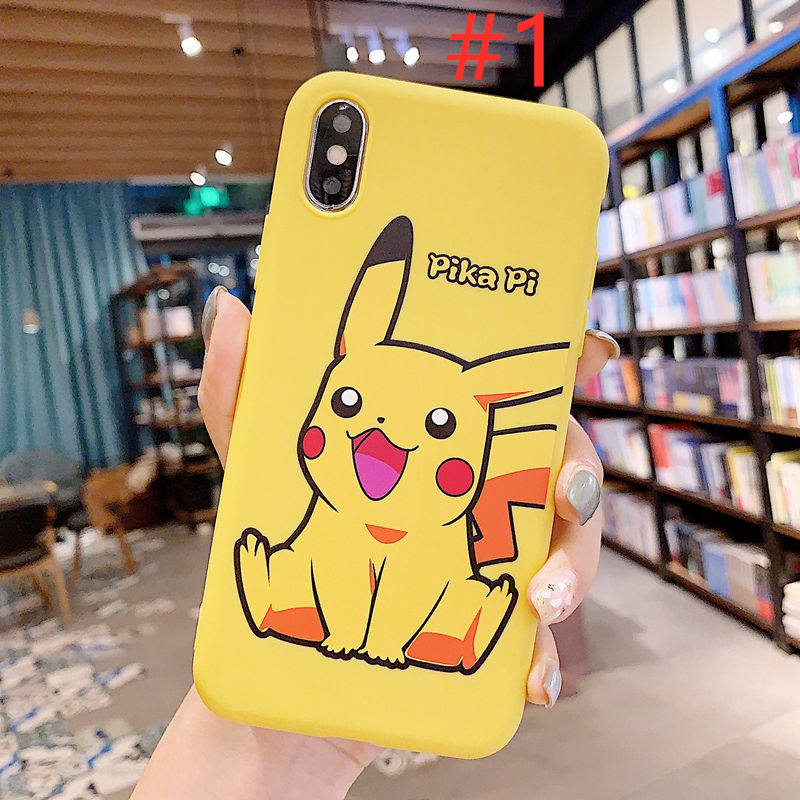 Pikachu Soft Case Redmi 5A 6A 7 7A 8 8A Redmi Note 4 4X 5 6 7 8 K20 Pro OPPO A93 Reno4 F A15 A15S