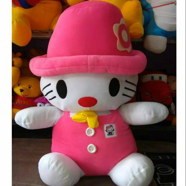 Boneka Hello kitty jumbo Topi