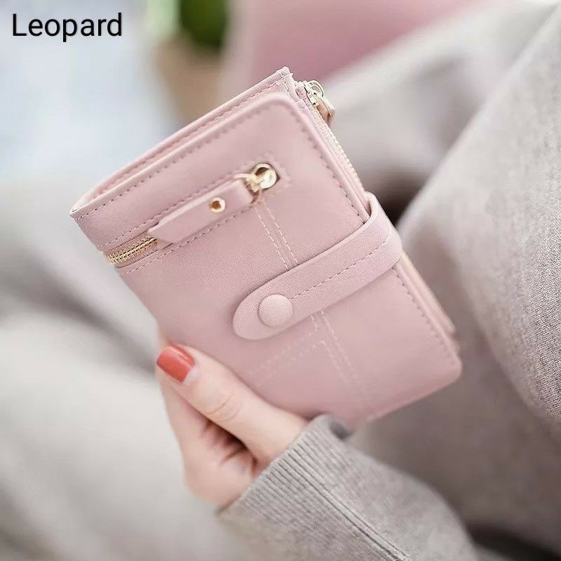 Dompet wanita/ dompet lipat/ dompetpanjang/dompet koin/dompet handphone/A1 Promo Dompet Wanita Lucu Elegan Bahan Taiga Ukuran 19x9 Warna Ungu | MORYMONY DOMPET NONAME