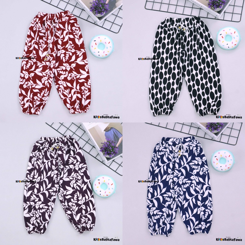 Jogger Motif Uk. 1-2 Tahun / Celana Panjang Balita Celana Motif Jogger Pants Celana Anak Murah