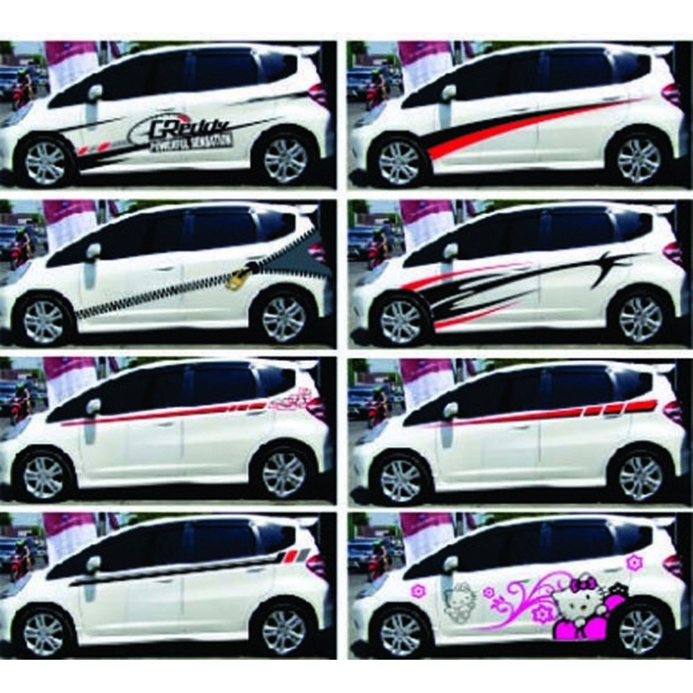 Kumpulan Cutting Sticker Modifikasi Mobil Hiace Terbaru Dan Terlengkap