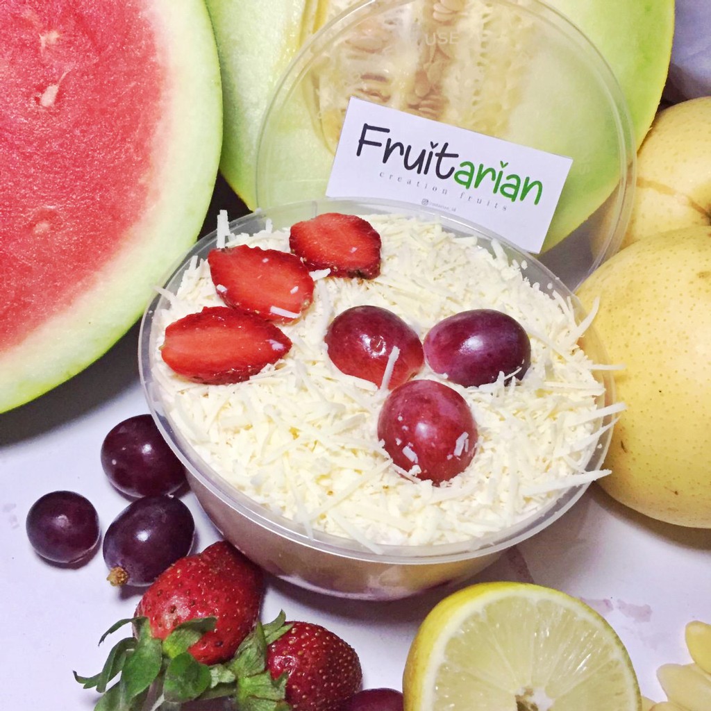 

Fruitarian Salad Buah Medium ukuran 400ml