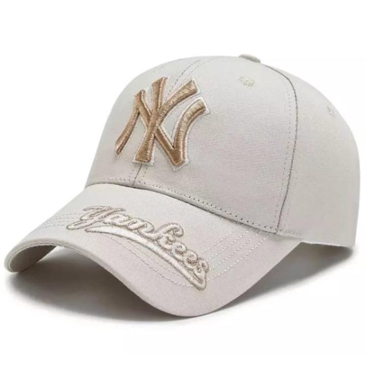 Topi NY Yankees MLB Baseball Hitam Emas / Black Gold Premium Import / Topi Pria Ori Keren Model Baru