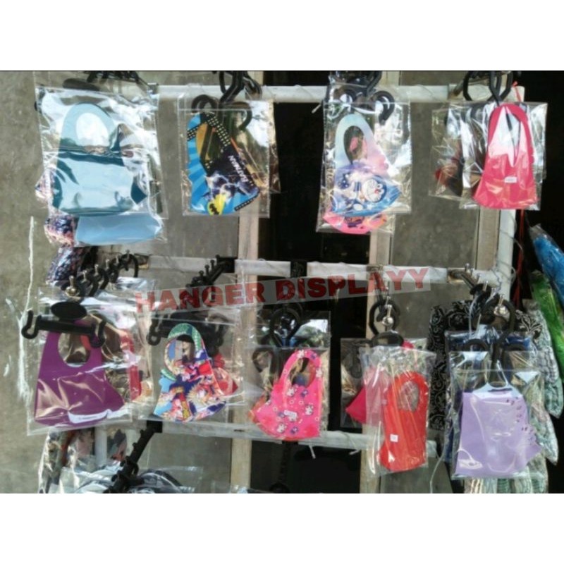 Hanger Sandal Slop ORI / Gantungan Display Sandal Slop Hitam Putih