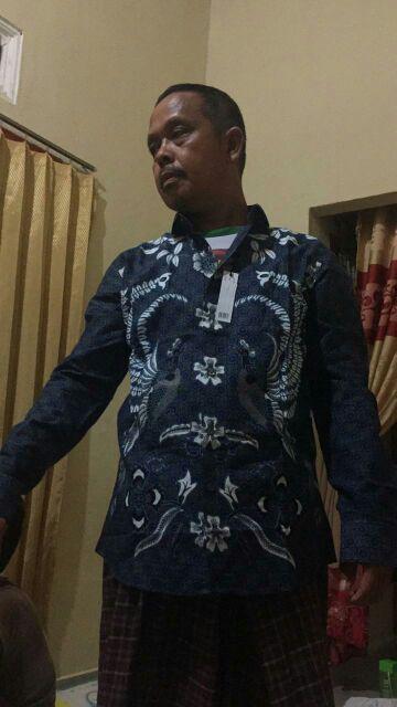Kemeja Batik Pria Slim Fit Tk01