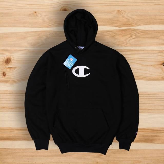 champion black jumper