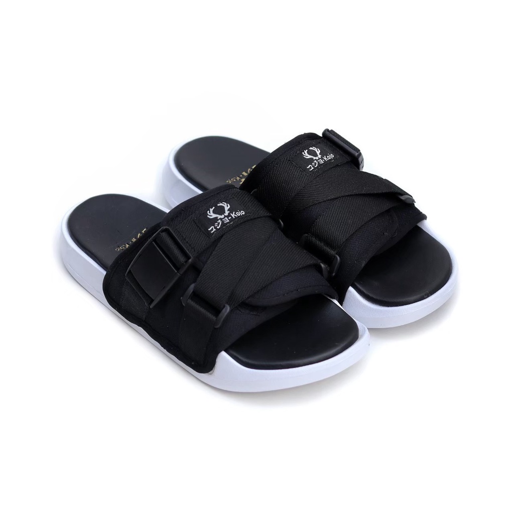 HDS X PANDEMIC BW - Sandal Slide Pria dan Wanita - Sandal Casual - (Sandal Slip On)