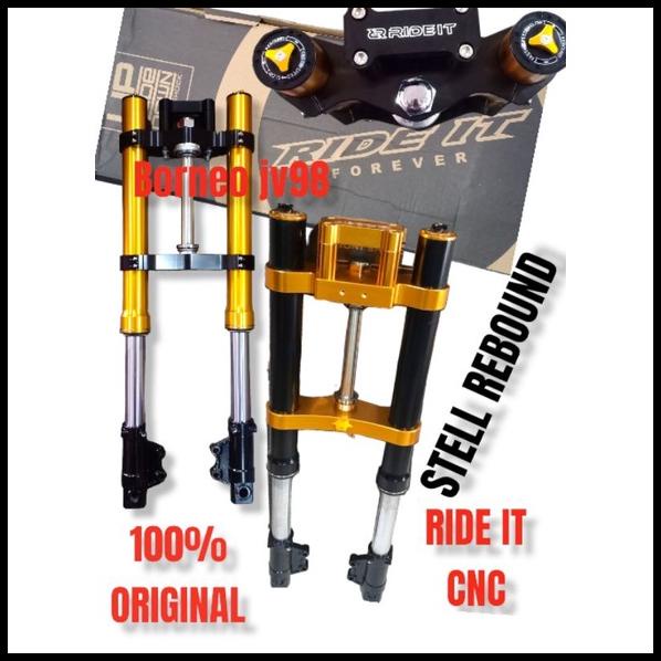 Usd Ride It/Upside-Down Cnc Ride It/Shock Depan Cnc Ride It Tiger/Megapro/Cb 150R/Cbr 150/Verza/Gl P