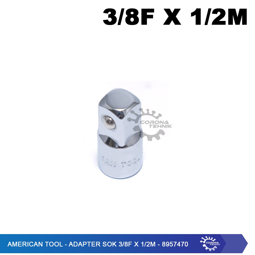 American Tool - Adapter Sok 3/8F x 1/2M - 8957470