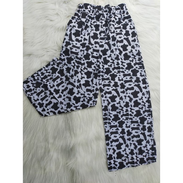 KULOT RAYON ANAK MOTIF SAPI 8_13 TAHUN CELANA ANAK PEREMPUAN((