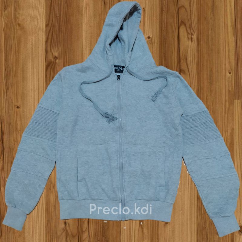 Hoodie BALMAIN Paris Biker Sweatshirt