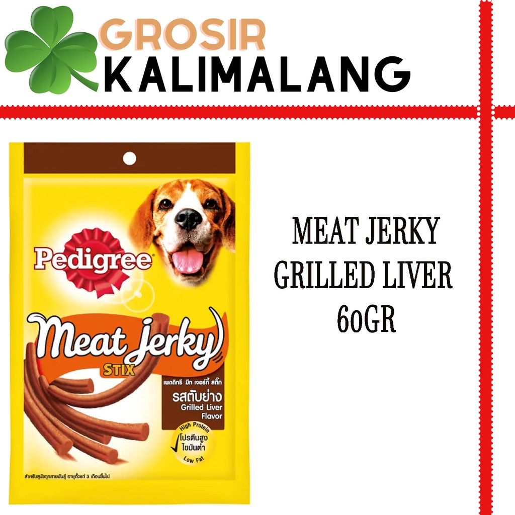 Pedigree Meat Jerky Stix Grilled Liver 60gr