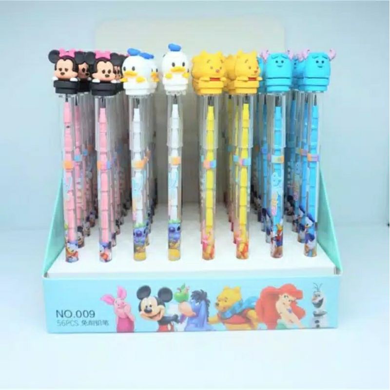 

Pensil Tsum-tsum peluru lantu susun bensia refill minnie end friends