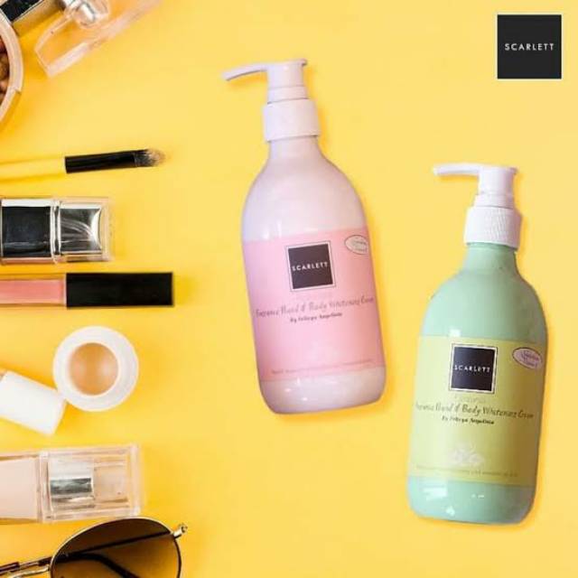 Scarlet body lotion