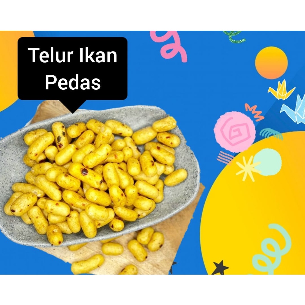 

SNACK PILUS BANGKOK/PILUS PEDAS/TELUR IKAN 200 GRAM