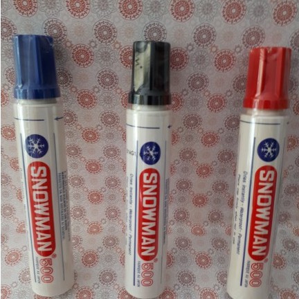 

Spidol Permanent Snowman Jumbo 500/Spidol Snowman Marker Besar 500