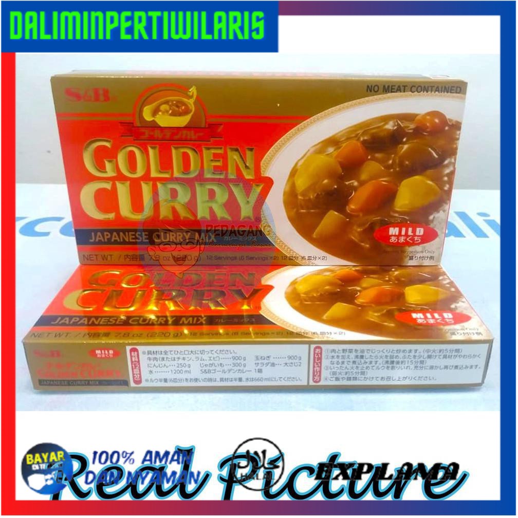 

BISA COD S&B Golden Curry 220gr Mild | Kari Blok | Kari Jepang MURAH [Kode 1|Kode 2|Kode 3|Kode