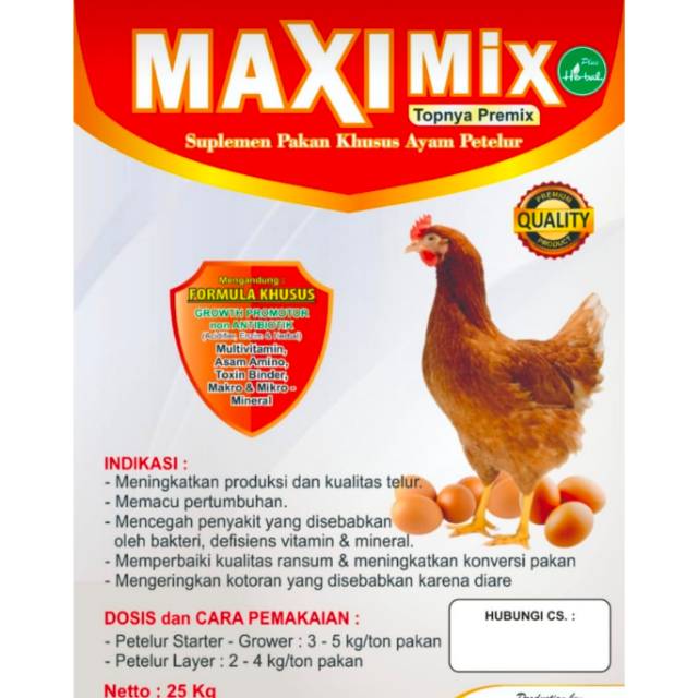 Masamix Bro 1 Kg Premix Pemacu Pertumbuhan Nutrisi Ayam Pedaging Broiler Vitamin Asam Amino Ransu Shopee Indonesia