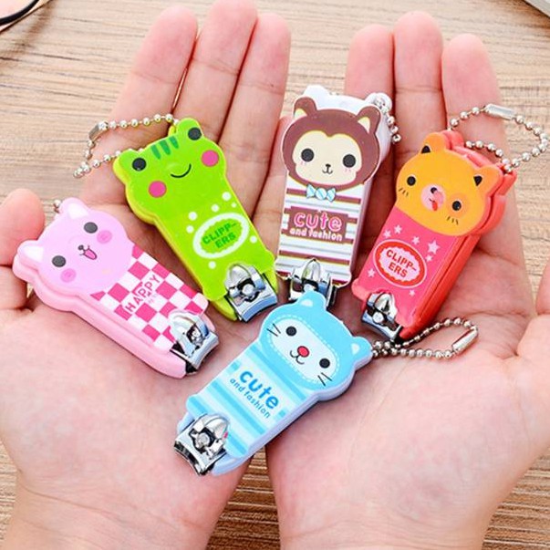 Gunting Kuku Karakter Lucu / Nail Clippers Ukuran Kecil Souvenir Ready