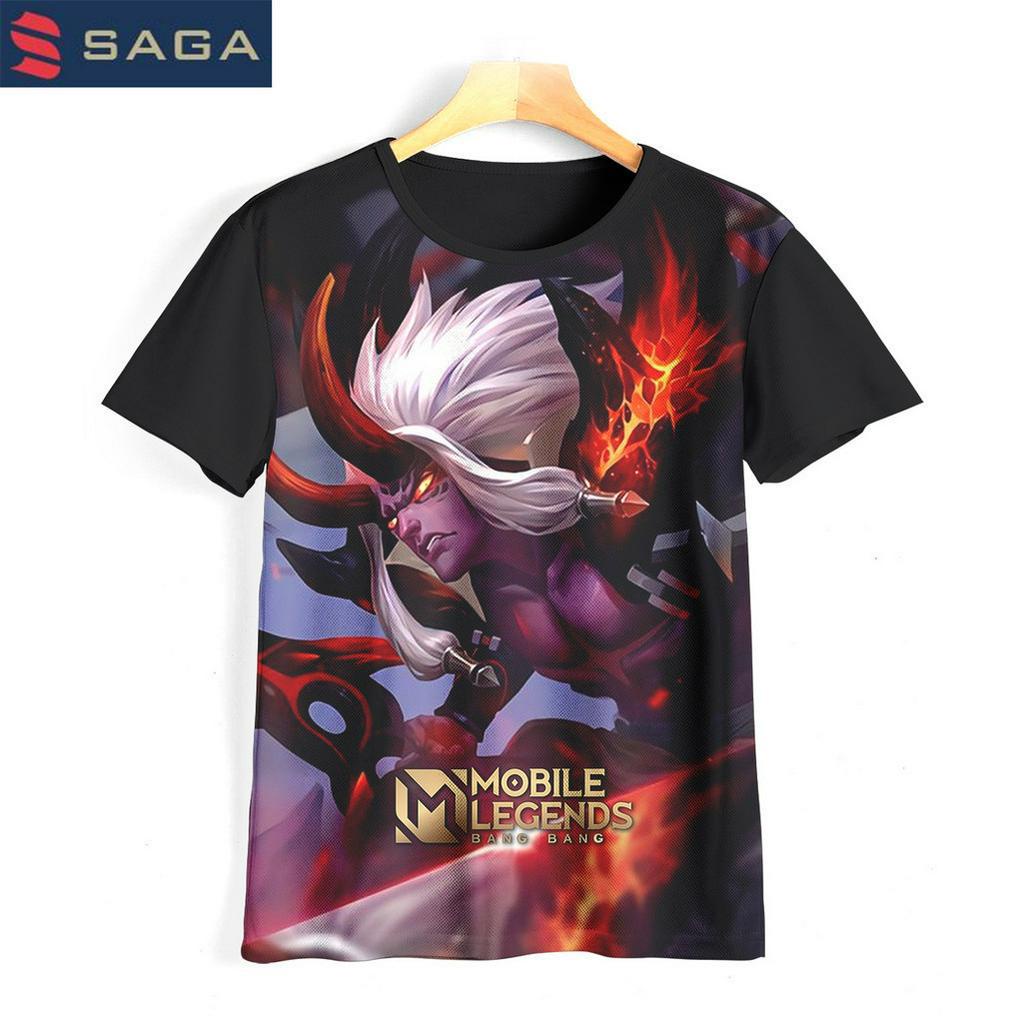 Kaos Anak Mobile Legend Martis Baju Kartun Tv Animasi Baju 3D Permainan Mobile Legends Martis 06Ml00