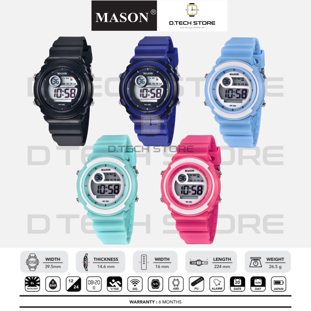 Jam Tangan Anak MASON MDB-7008/MDB7008 Mason Original 100%