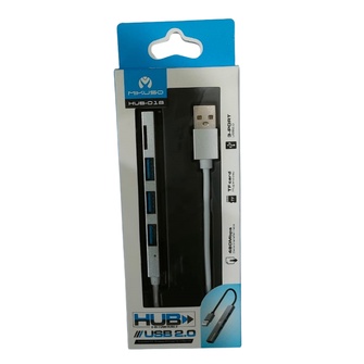 USB HUB Mikuso HUB-018 2-IN-1 USB 2.0 HUB 3 USB Port