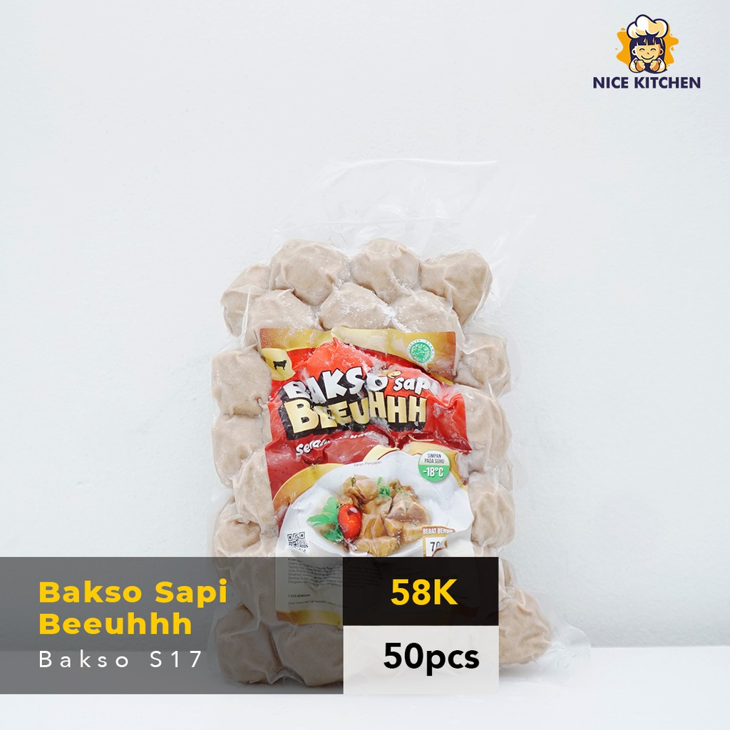 

NICE | Bakso Daging Sapi S17