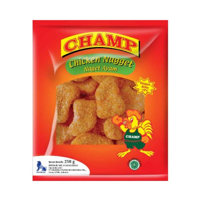 

CHAMP Chicken Nugget 250gr