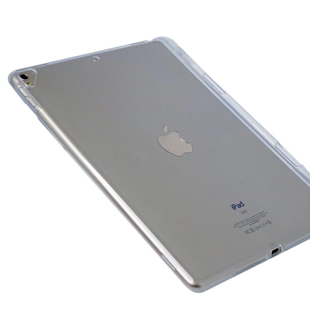 Casing iPad 8/ 10.2 2019/ 2020 | Air 4 10.9 2020 | 10/ 10.9 2022 Anti Crack Soft Case Clear Bening + Tempat Stylus