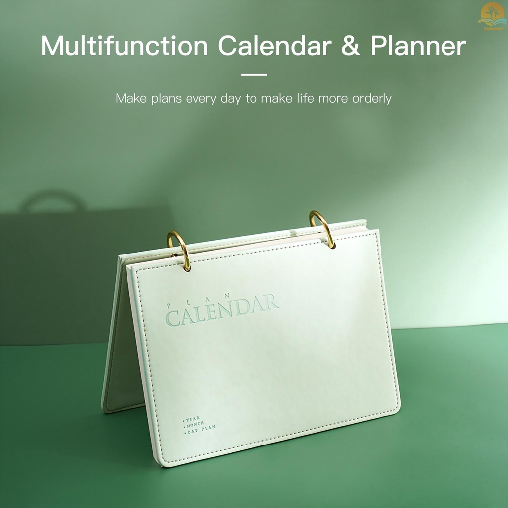 2021-2022 Planner Calendar Planner Monthly and Daily Planner for Agenda with A5 Premium Thicker Paper Flexible Cover Time List to-Do List Memo Golden Buckle