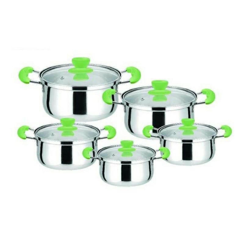 COOKWARE PANCI SET 5 pcs TUTUP KACA