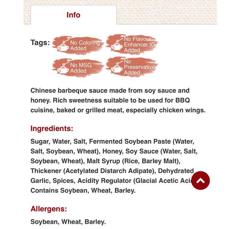 

LEE KUM KEE SAUS BARBEQUE (CHARSIU SAUCE)