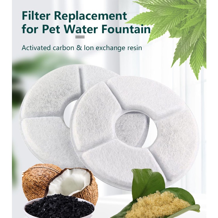 Refill Filter Pet Water Fountain Tempat Air Minum Kucing Anjing Murah