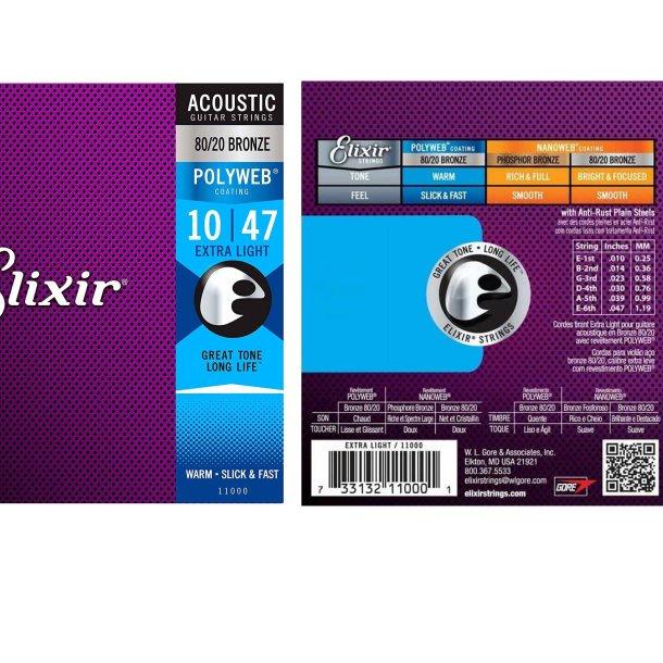 Senar String Gitar Akustik Elixir