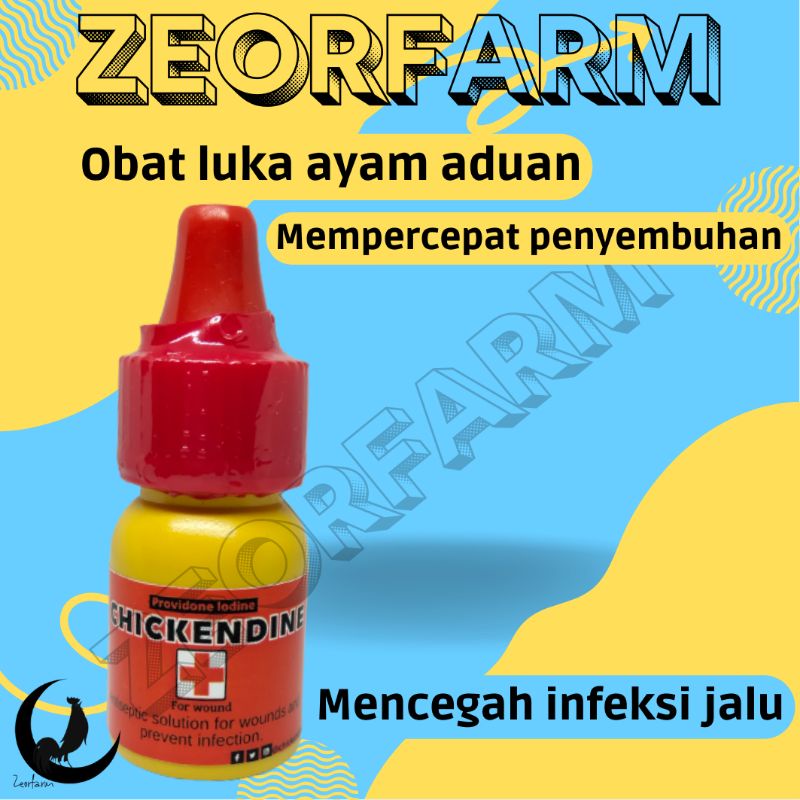 obat luka ayam aduan dan hewan lainya pencegah infeksi zeorfarm