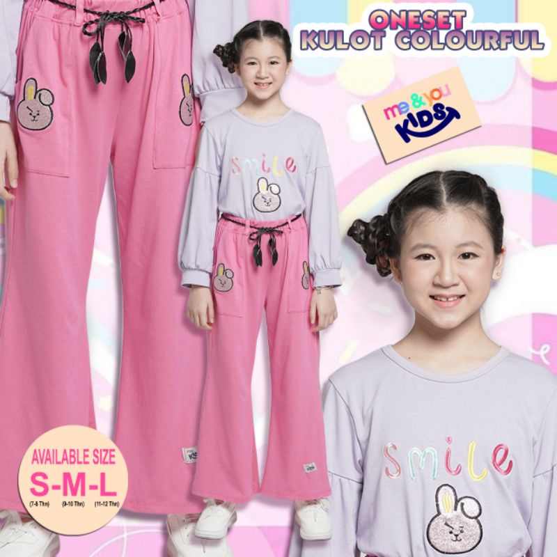Setelan anak perempuan tanggung / One Set Colourfull