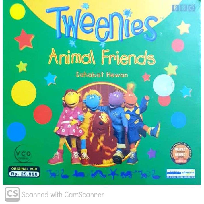 Tweenies: Sahabat Hewan [Hard Case] | VCD Original
