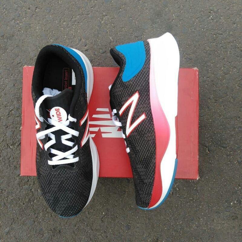 New balance running Cush + " black/red/blue"