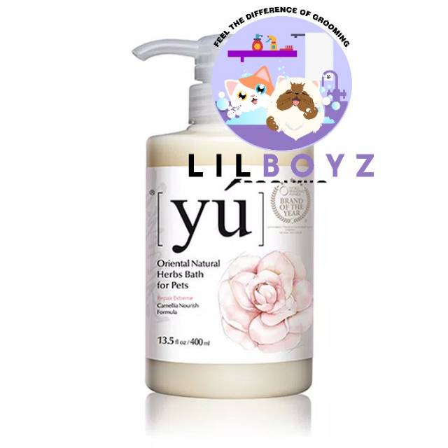 Shampo Kucing dan Anjing YU Camellia Nourish Formula