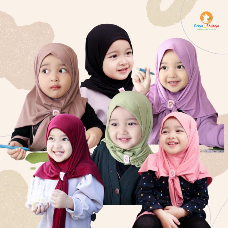 Jilbab anak shiena almahyra pashmina instan